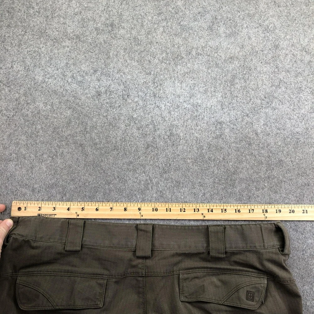 5.11 Tactical Pants Mens 38x34 Brown Cargo Relaxed Straight Workwear Utility